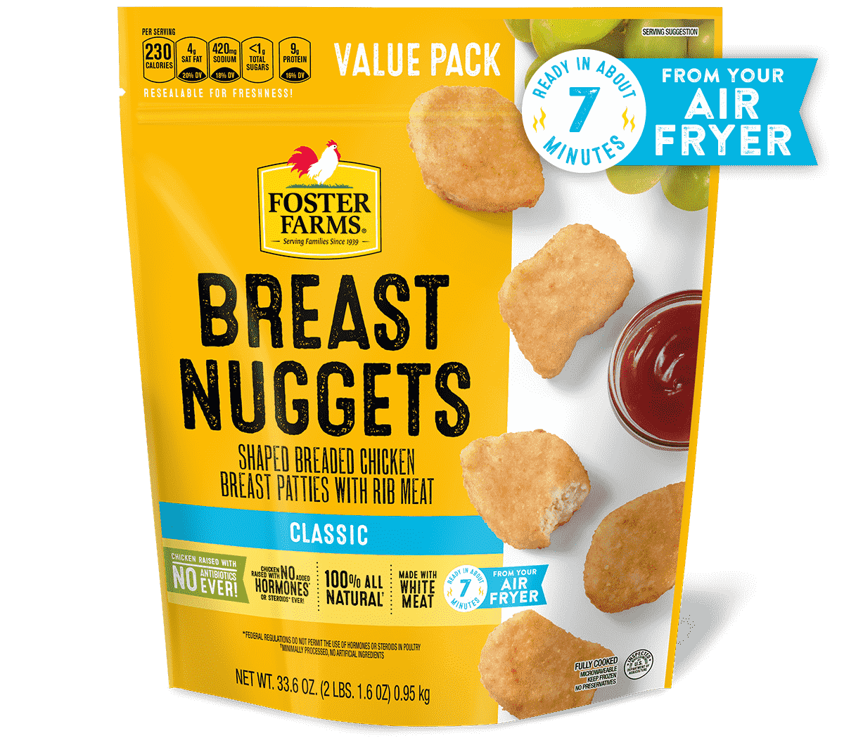 Foster Farms Breast Nuggets Classic