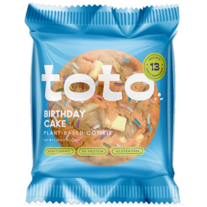 Toto Birthday Cake Plant-Based Cookie