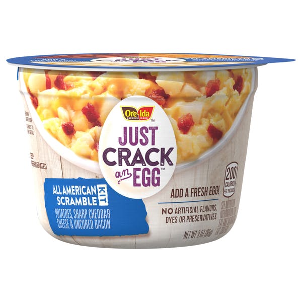 Is it Milk Free? Just Crack An Egg All American Scramble Kit