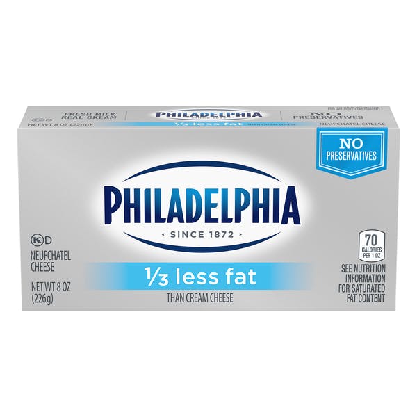 Is it Low FODMAP? Philadelphia 1/3 Less Fat Cream Cheese