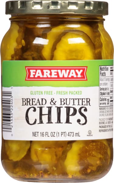 Fareway Bread & Butter Chips