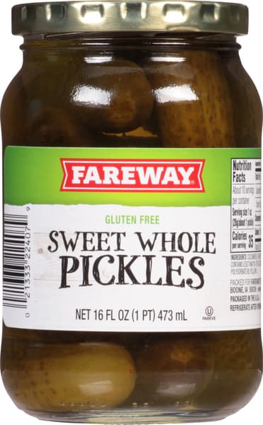 Fareway Whole Sweet Pickles