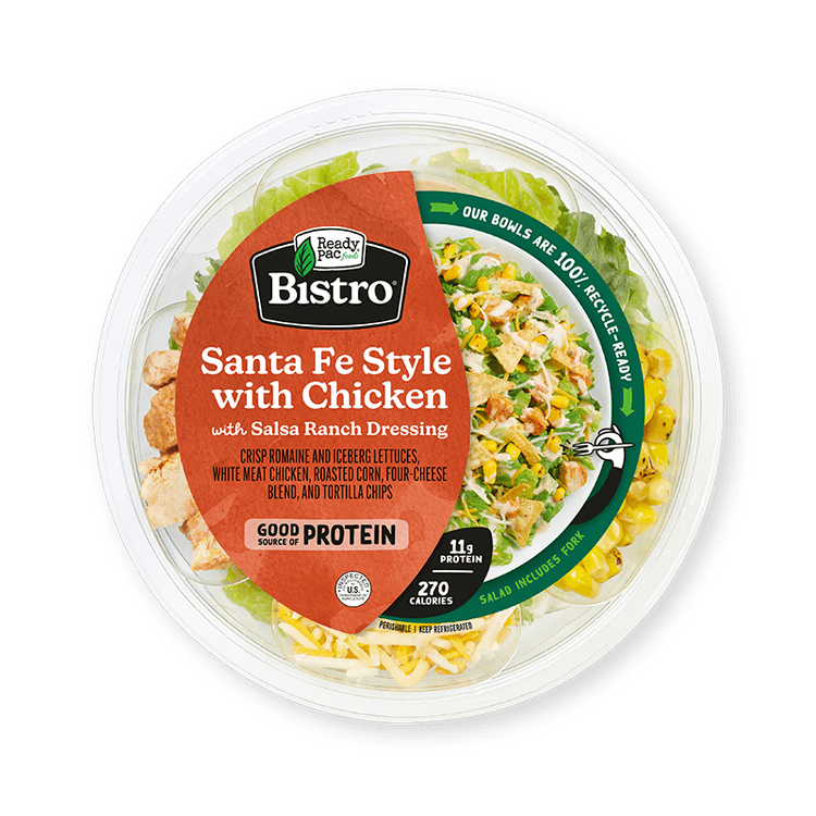 Ready Pac Bistro Bowl Santa Fe Style With Chicken Salad