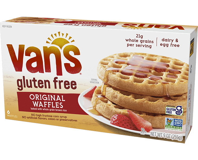 Van's Foods Totally Original Gluten Free Waffles