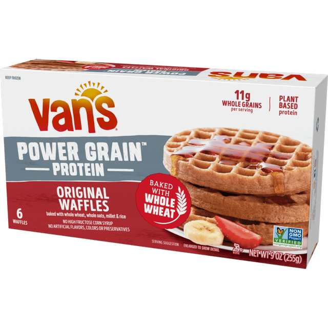 Is it Gluten Free? Van's Foods Totally Original Power Grains Waffles