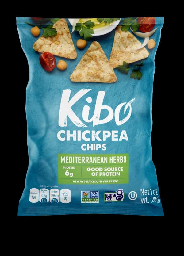 Kibo Mediterranean Herb Chickpea Chips
