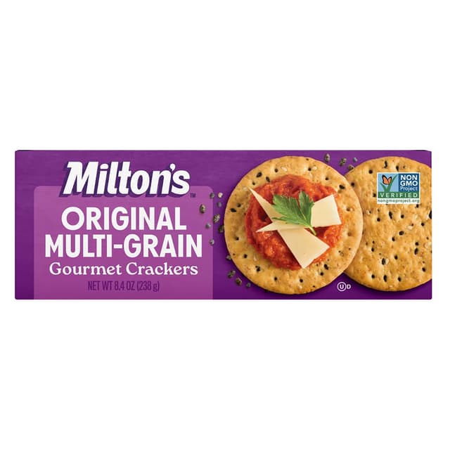 Is it Fish Free? Milton's Craft Bakers Multi-grain Gourmet Crackers