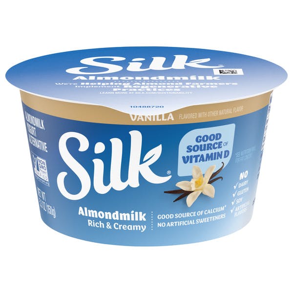Is it Vegetarian? Silk Vanilla Almond Milk Yogurt Alternative