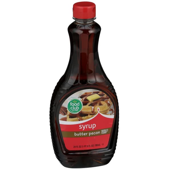 Food Club Butter Pecan Syrup