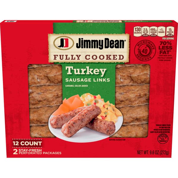 Jimmy Dean Fully Cooked Turkey Sausage Links