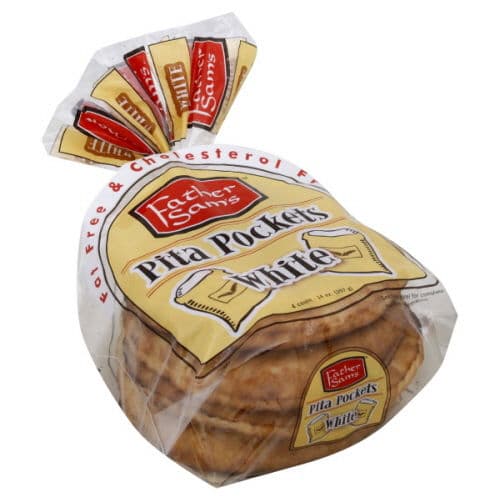 Father Sams Pita Pockets, White