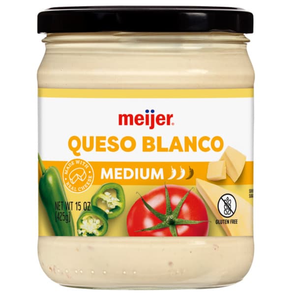 Meijer White Salsa Con Queso