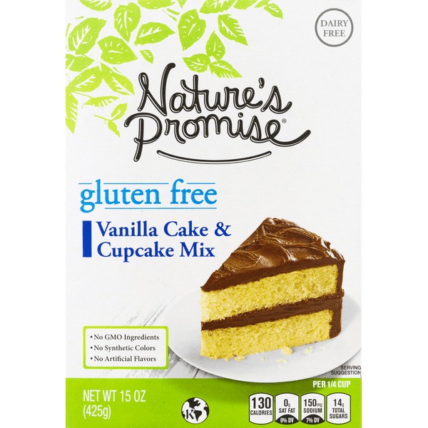Nature'S Promise Vanilla Cake & Cupcake Mix Gluten Free
