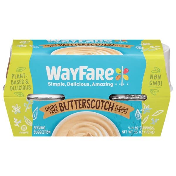 Wayfare Dairy Free Butterscotch Pudding