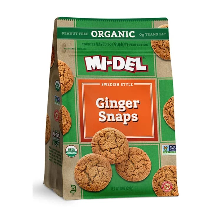 Mi-Del Organic Swedish Style Ginger Snaps