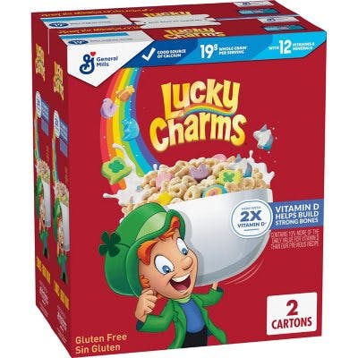 Is it Egg Free? General Mills Lucky Charms Frosted Toasted Oat Cereal With Marshmallows