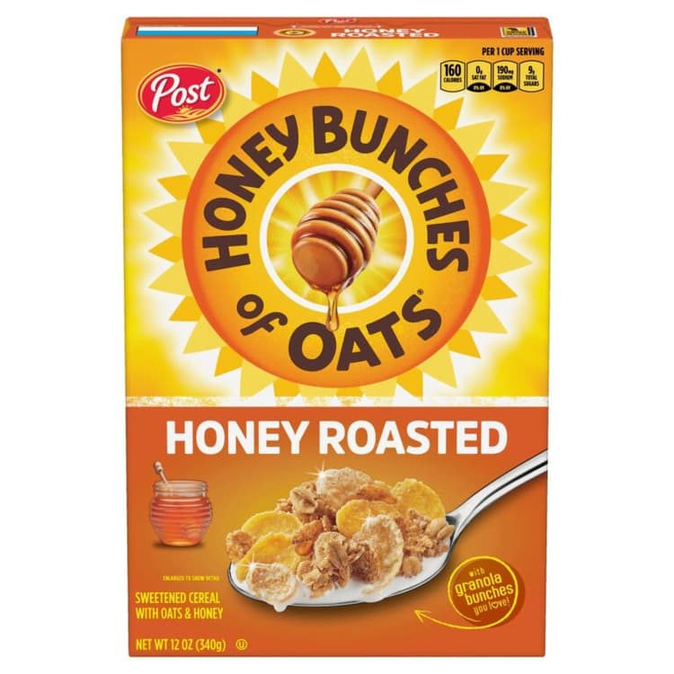 Post Honey Bunches Of Oats Honey Roasted