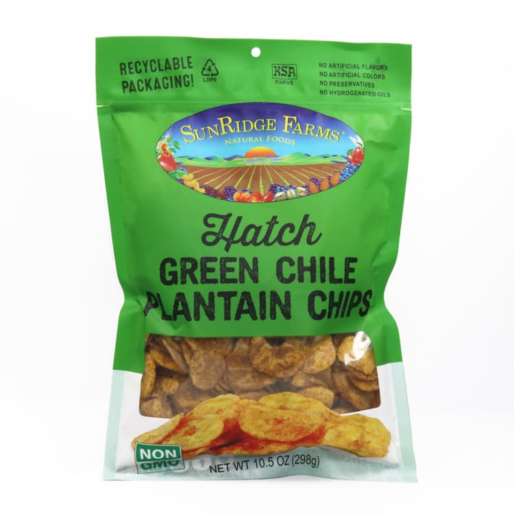 Sunridge Farms Hatch Green Chile Plantain Chips