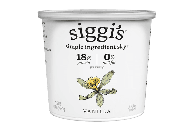 Siggi's Icelandic Skyr Nonfat Yogurt, Vanilla