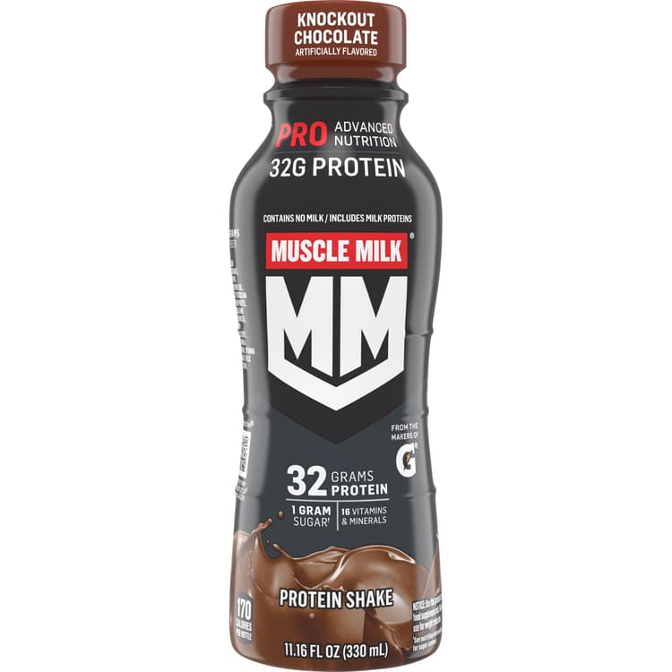 Muscle Milk Knockout Chocolate Non-Dairy Protein Shake