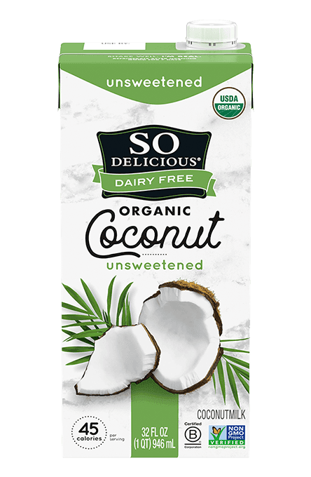 So Delicious Dairy Free Organic Unsweetened Coconutmilk