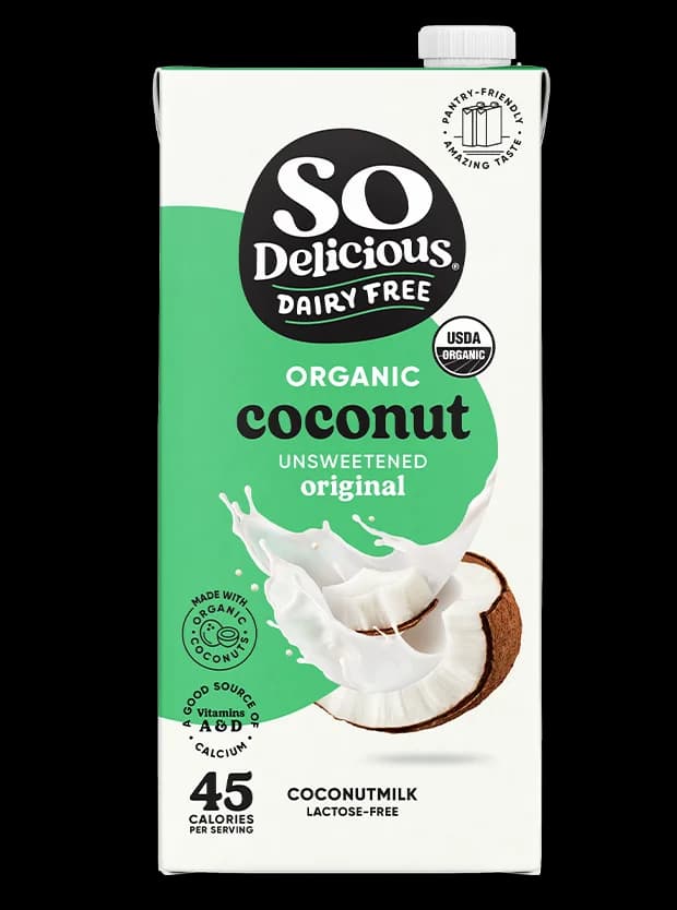 So Delicious Dairy Free Dairy Free Shelf-stable Coconut Milk, Unsweetened, Non-gmo Project Verified