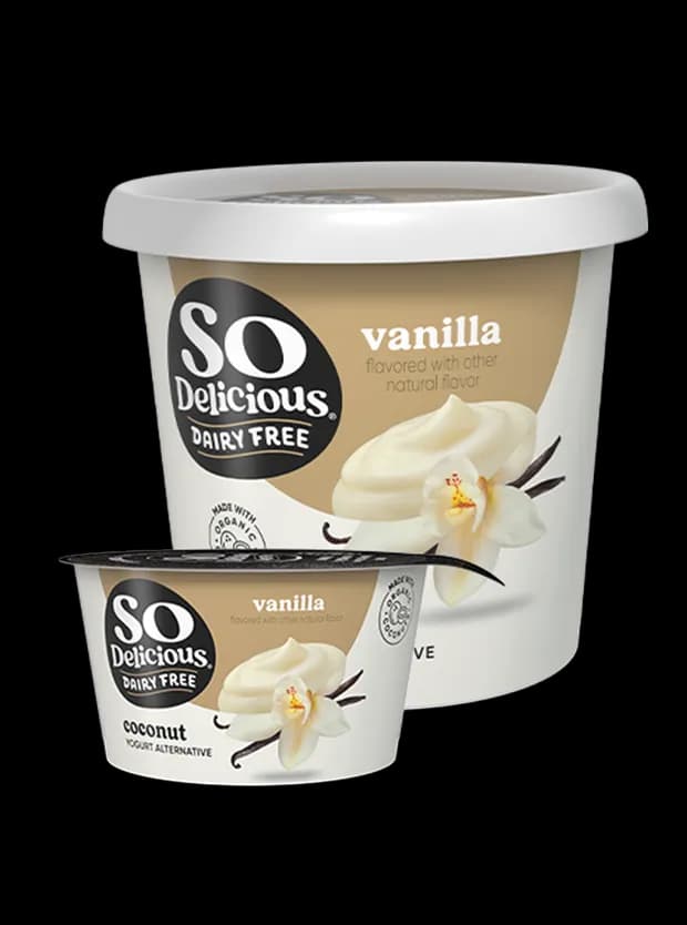 So Delicious Dairy Free Vanilla Coconutmilk Yogurt Alternative