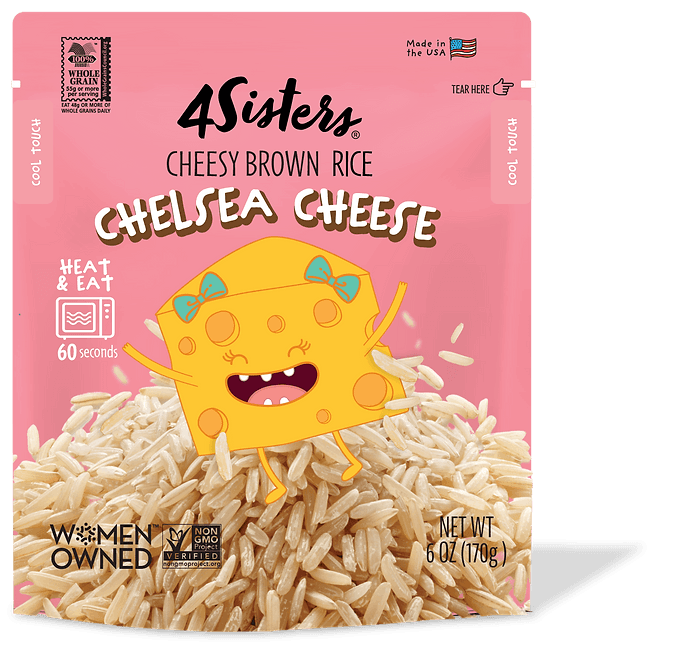 4 Sisters Cheesy Brown Rice Chelsea Cheese