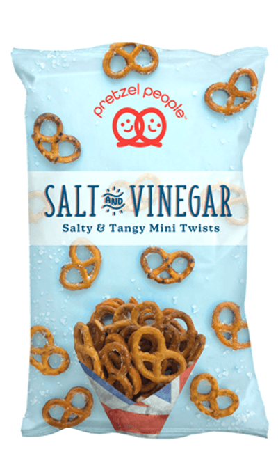 Pretzel People Salt And Vinegar Salty & Tangy Mini Twists