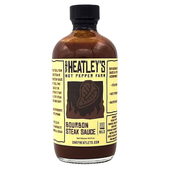 Chef Heatley'S Hot Pepper Farm Bourbon Steak Sauce Mild