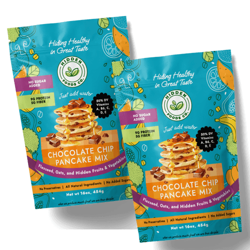 Hidden Foods Co. Chocolate Chip Pancake Mix