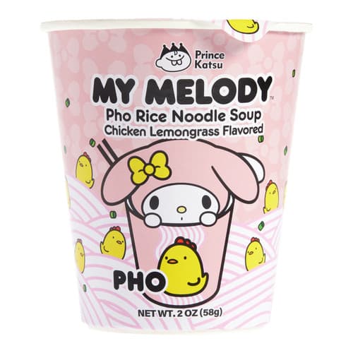 Prince Katsu My Melody Chicken Lemongrass Pho Rice Noodle Soup