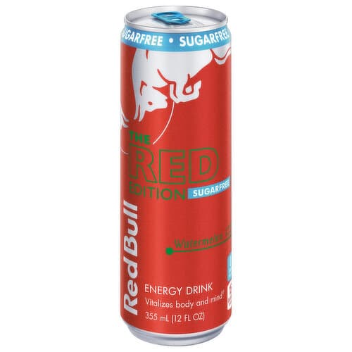 Red Bull The Red Edition Sugar Free Watermelon Energy Drink