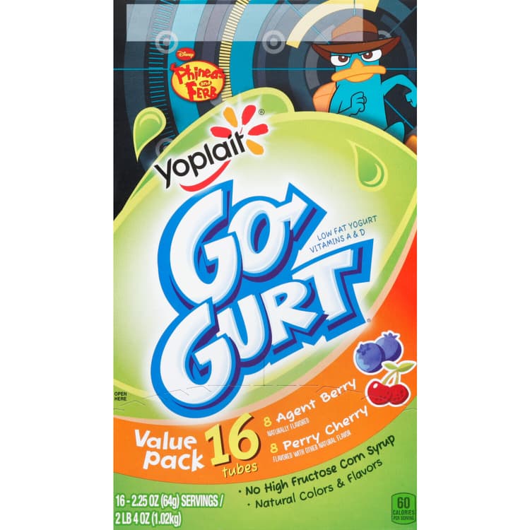 Yoplait Yogurt, Low Fat, Phineas & Ferb, Variety, Value