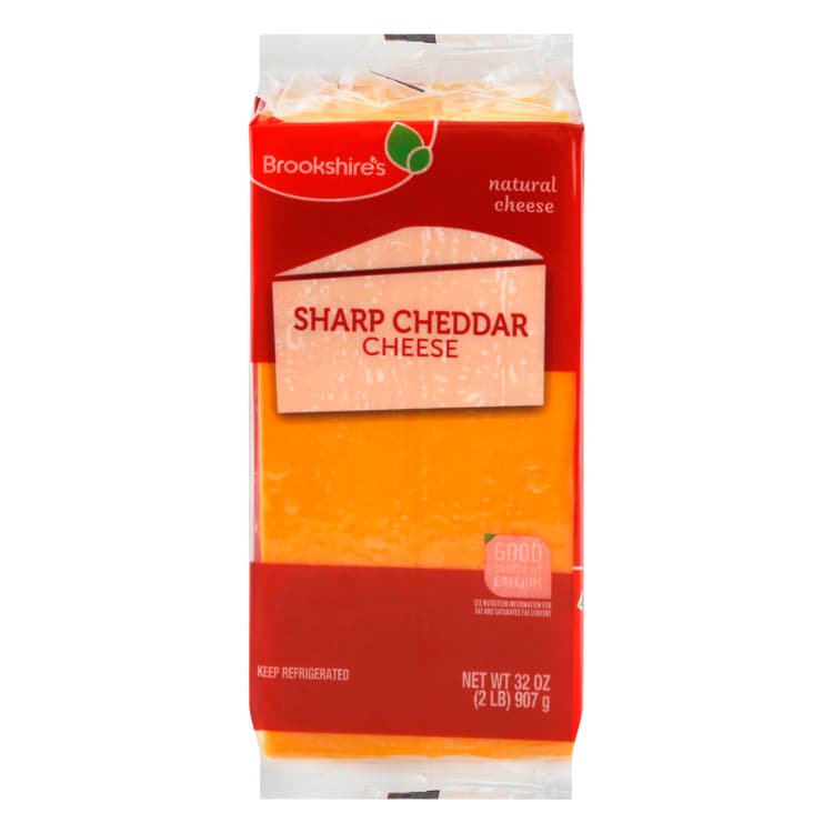 Brookshire'S Cheese, Sharp Cheddar