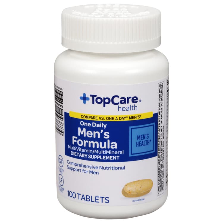 Topcare, Health - Multivitamin/Multimineral, Men'S Formula, One Daily