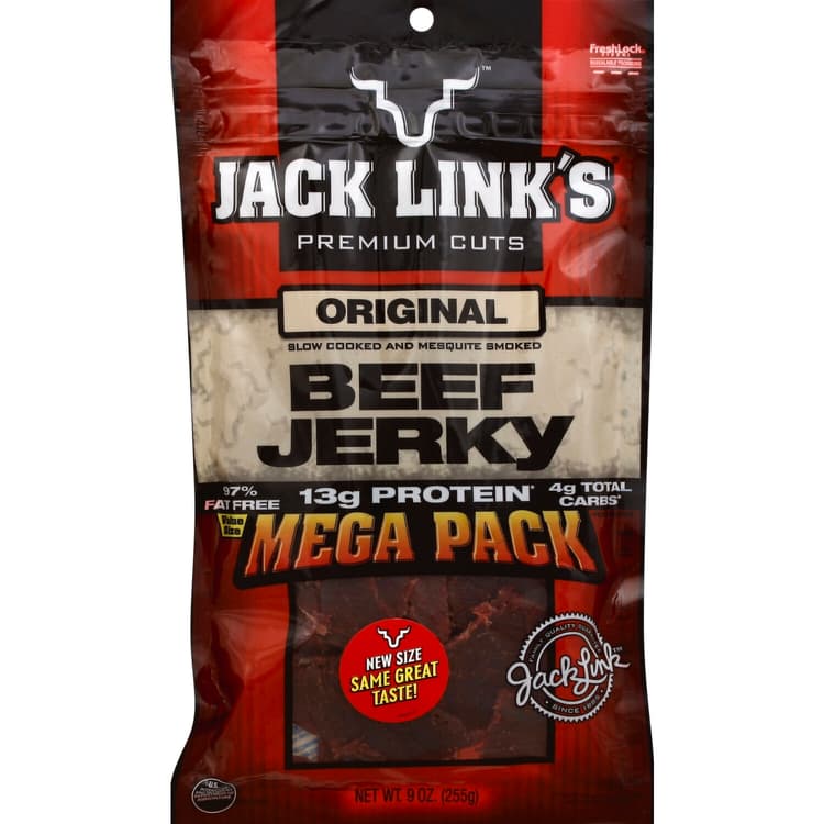 Jack Link'S Beef Jerky, Original, Mega