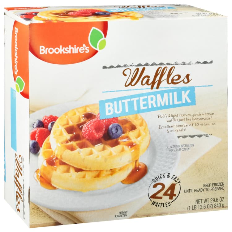 Brookshire'S Waffles, Buttermilk