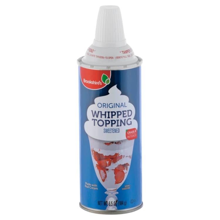 Brookshire'S Whipped Topping, Original, Sweetened