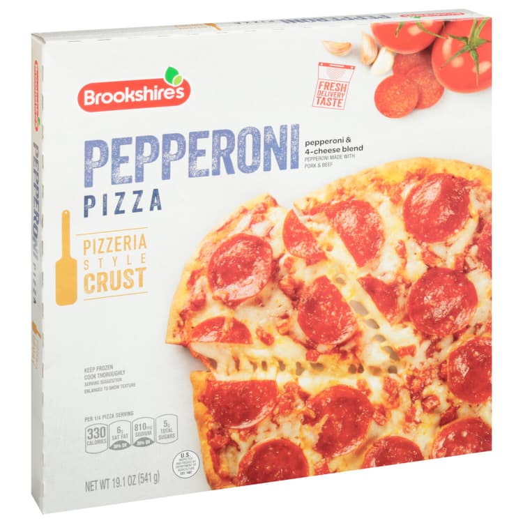 Brookshire'S Pepperoni Pizza, Pizzeria Style Crust