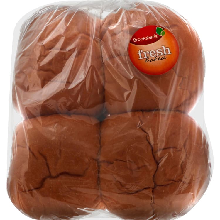 Brookshire'S Hamburger Buns, Fresh Baked