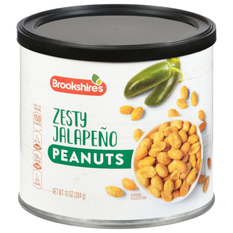 Brookshire'S Peanuts, Zesty Jalapeno