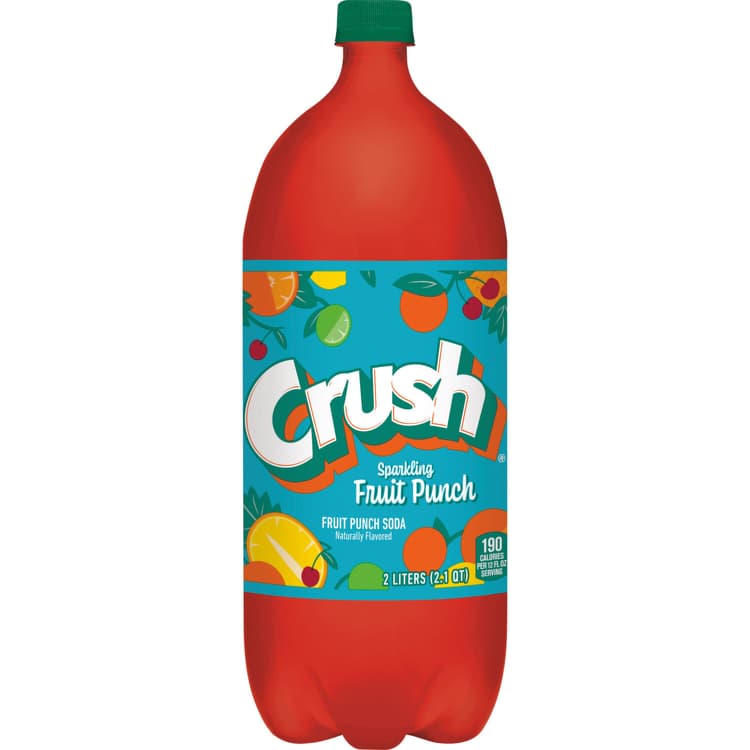 Crush Sprklg Fruit Punch Pet - 2 Lt