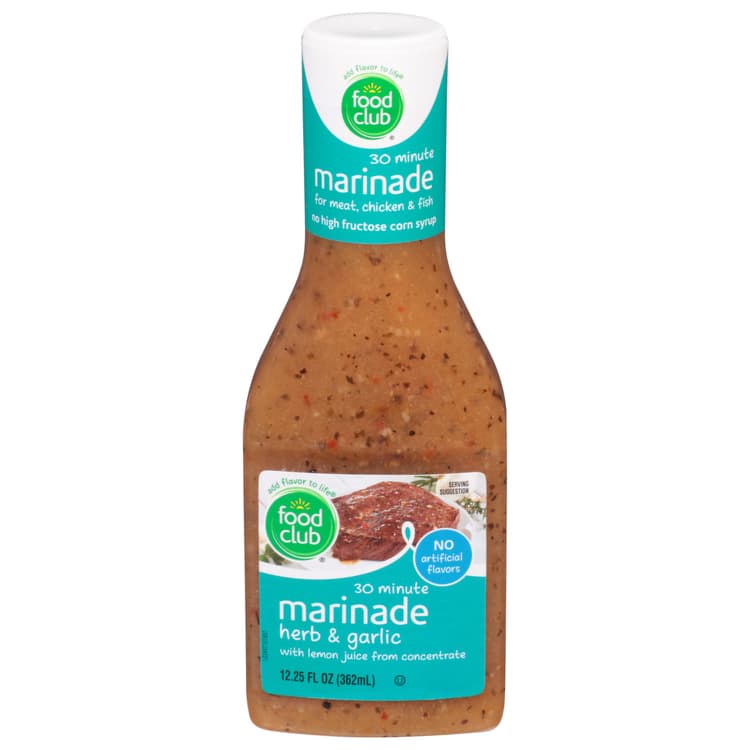 Food Club Marinade, Herb & Garlic