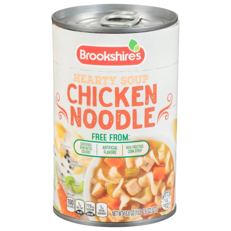Brookshire'S Hearty Soup, Chicken Noodle