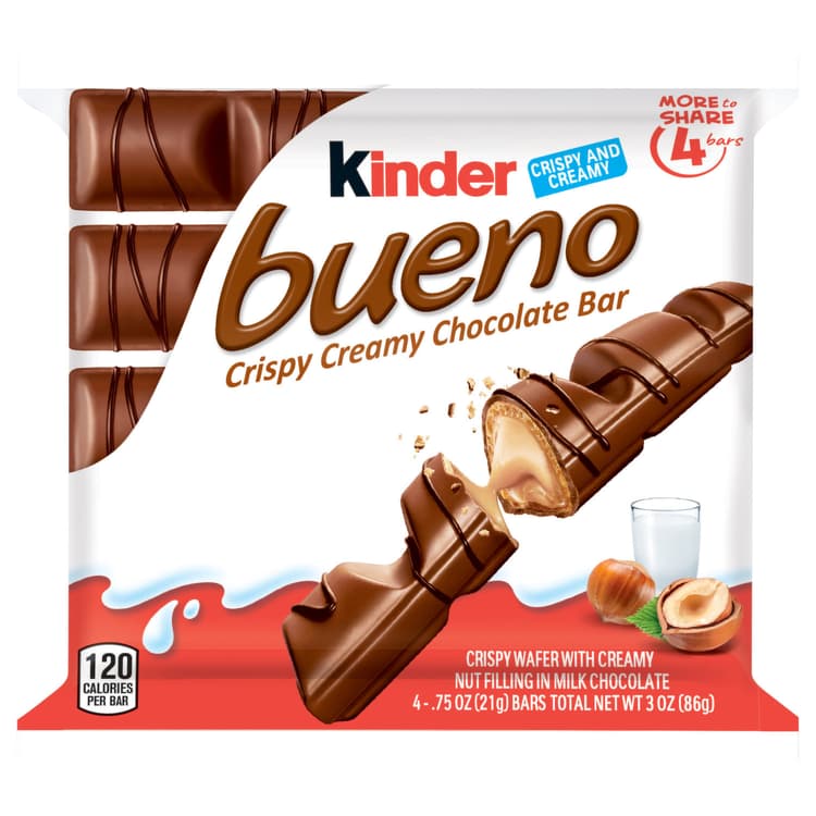Kinder Bueno Crispy Creamy Chocolate Bar