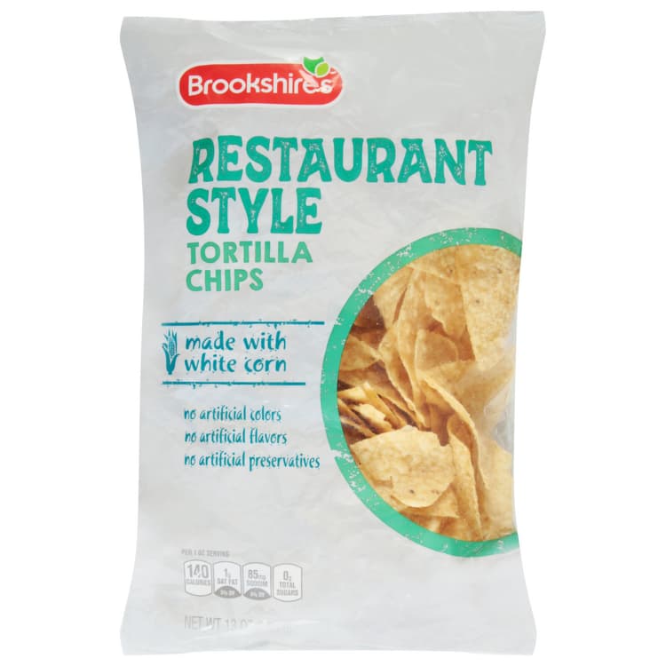 Brookshire'S Tortilla Chips, Restaurant Style