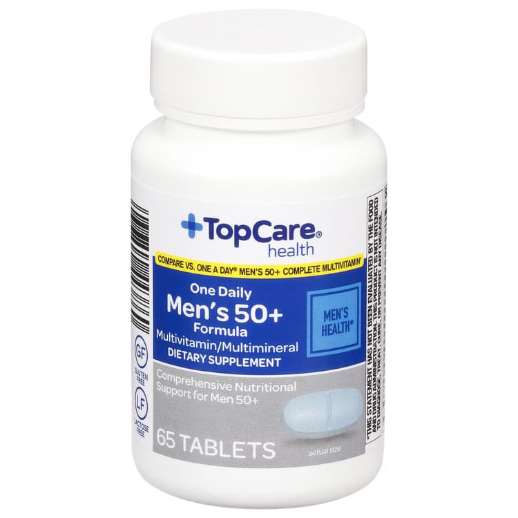 Topcare Multivitamin/Multimineral, Men'S 50+ Formula, One Daily