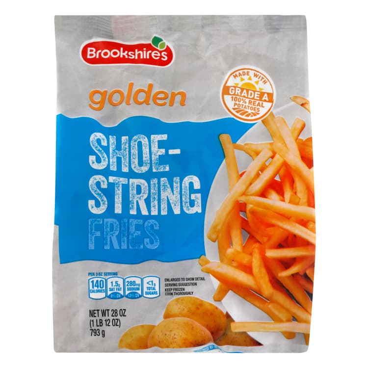 Brookshire'S Shoe-String Fries, Golden