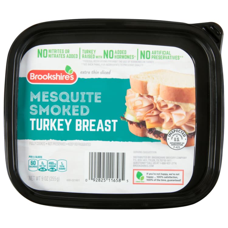 Brookshire'S Turkey Breast, Mesquite Smoked